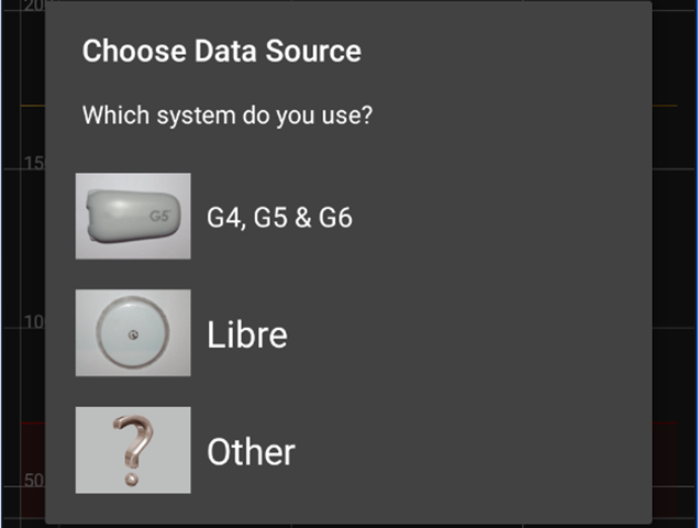 choose data source